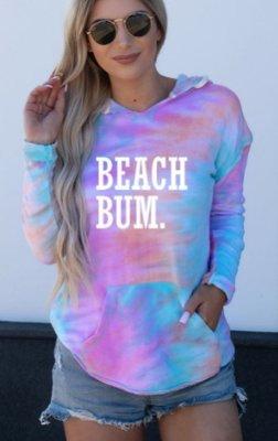 Lake Bum and Beach Bum apparel, sweatshirts and sweatpants.