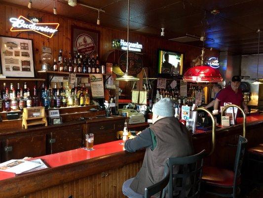 Jon at the bar