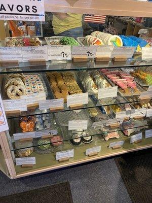 Dog bakery items