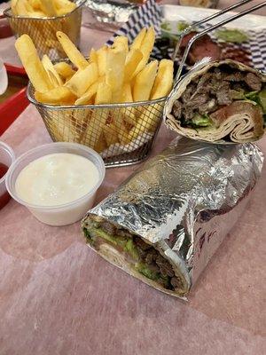 Beef shawarma