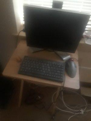 Dell Desk top computer.With Printer