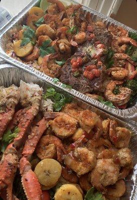 Surf and Turf Pans