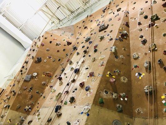 Open climb nights (free) offered every Tuesday from 6-8:30 pm!