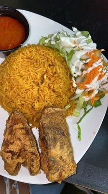 Jollof Rice & Fish