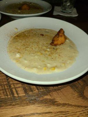 Corn and corn Bisque