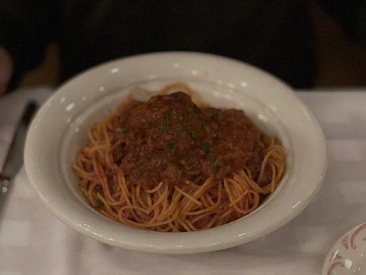 Spaghetti & Meatballs