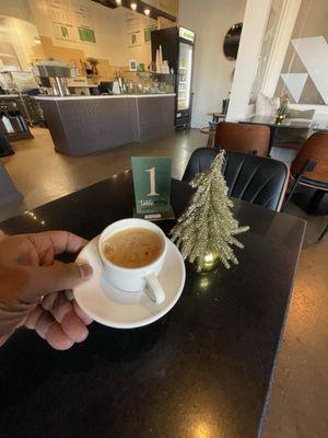 Holiday Season espresso cheer