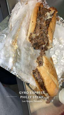 Philly cheesesteak