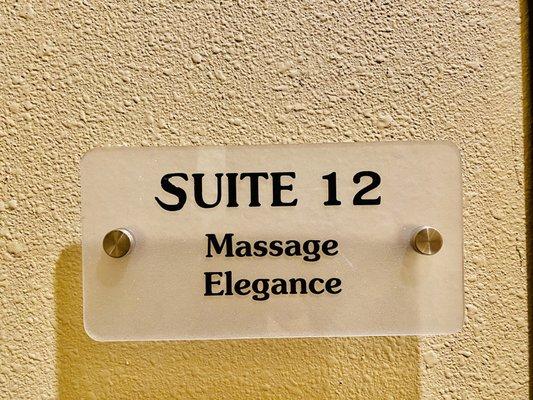 Suite number