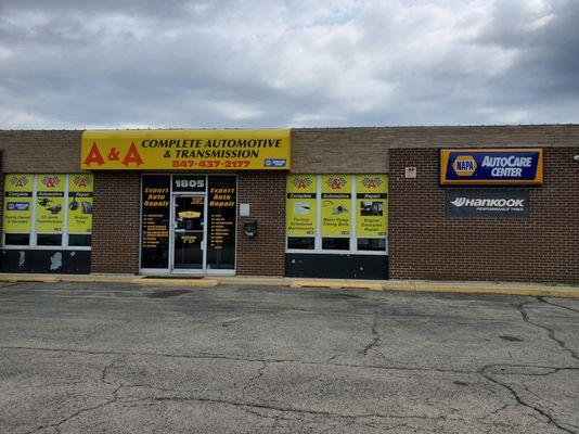 We are a NAPA AutoCare Center with certified technicians.