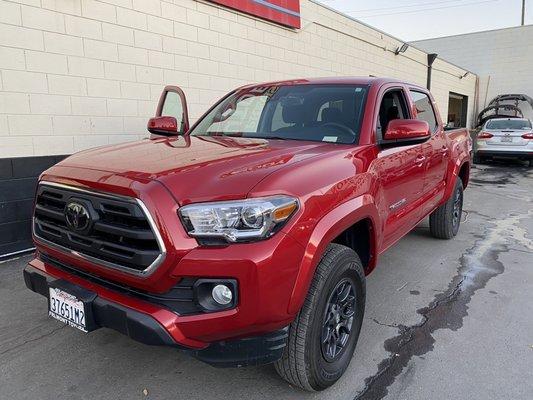 2018 Toyota Tacoma SR 5 completed !