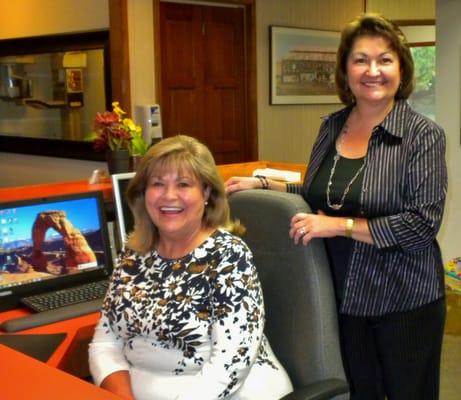 Karin and Eddy will greet you at the front desk