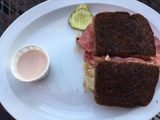 Rueben sandwich