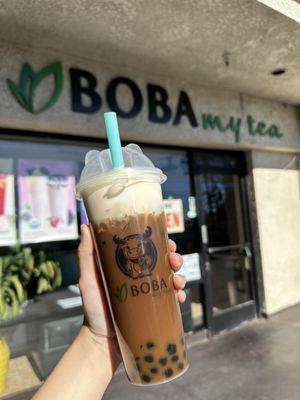 Himalayan Salt Sweet Cream Coffee with Boba IG: @ammysalamii