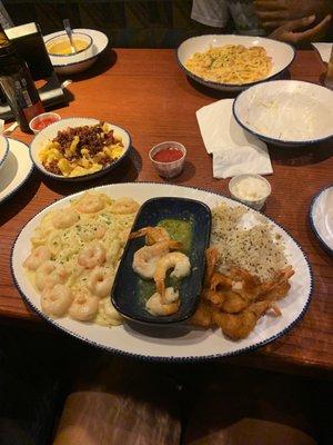 Seaside Shrimp Trio Family Feast