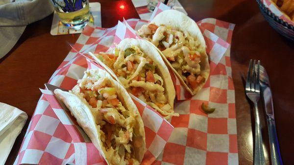 The Fish Tacos - Delicious