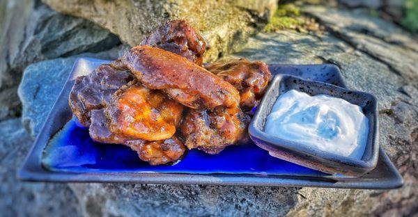 Maple bbq chicken wings