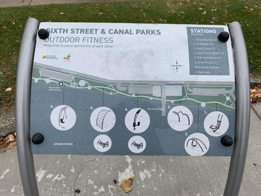 Sixth Street & Canal Parks Outdoor Fitness