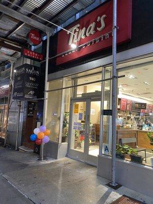 Feb 4, 2022- scaffolding is out front, so don't miss TINA's. It's on 3rd Ave, near the corner of East 57th St, near furniture store.