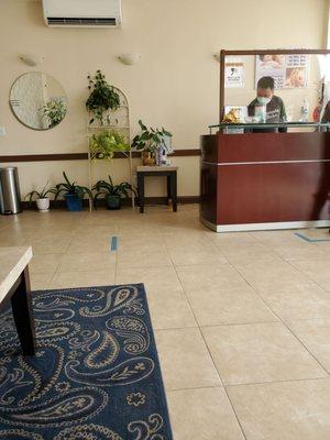 Front desk