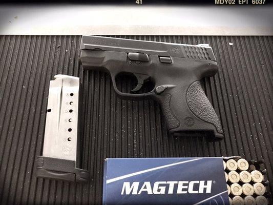 Smith & Wesson M&P9 Shield (9mm)  3rd Place (my opinion / my personal test)