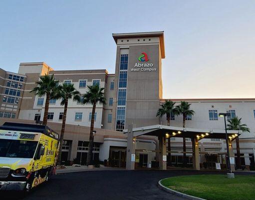 Entrance, with Food Truck