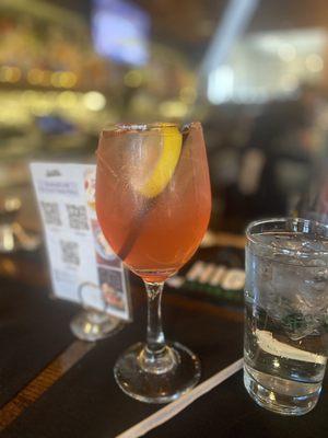 Watermelon sangria