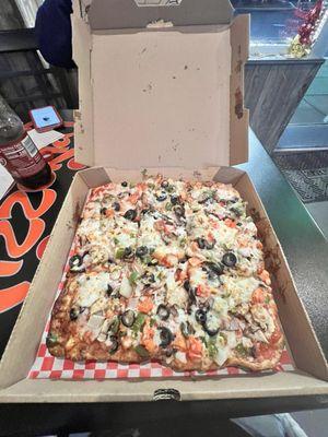 Vic's Veggie Pizza