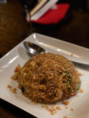 Thai Pineapple Basil Fried Rice - this was so good