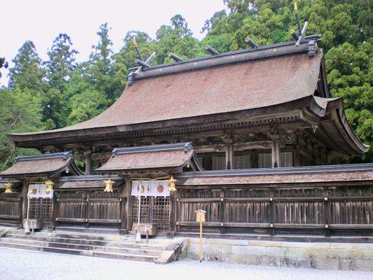 "Kumano Shrine" is one of the most famous shrines in Japan.