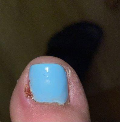 Worst place for a pedicure. Went there twice and got infections both times. Gel was not even all the way covering the nail.