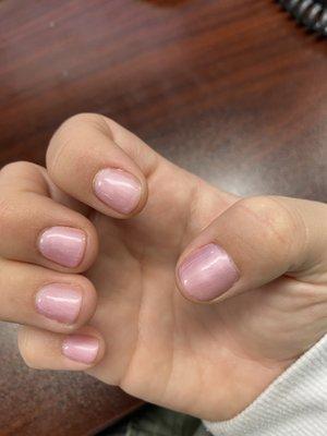 Gel manicure