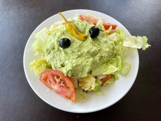 The Bombay Salad: whipped avocado with just a pinch of curry powder