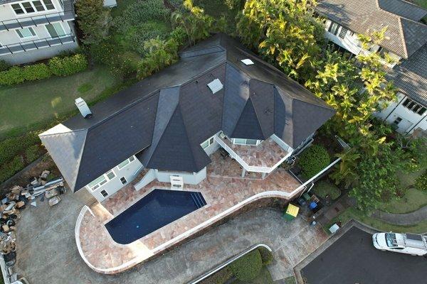 Another Beautiful Tesla Solar Roof completed by Photonworks Engineering!