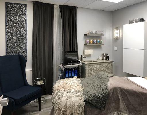 Skin Care Room with Hydrafacial