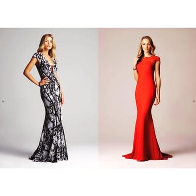 Stunning Alberto Makali Gowns, available for order at Daniel's Boutique!