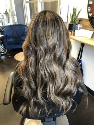 Mushroom Ash Brown Balayage