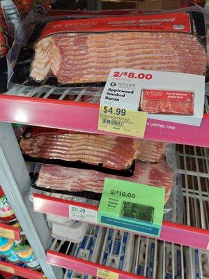 Great deal on bacon