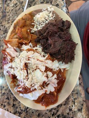 Chilaquiles, Rojo