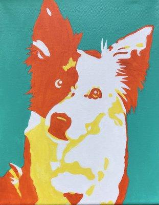 Pop Art Pet Portrait Classes