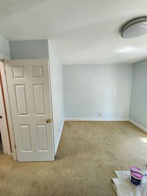 Interior painting walls, ceiling, doors and trim. Los Gatos