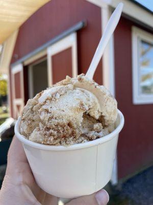 Cider doughnut ice cream