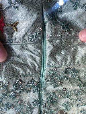 Misaligned bodice. Crazy bad.