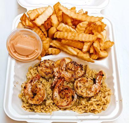 5 pc Grilled Shrimp Combo