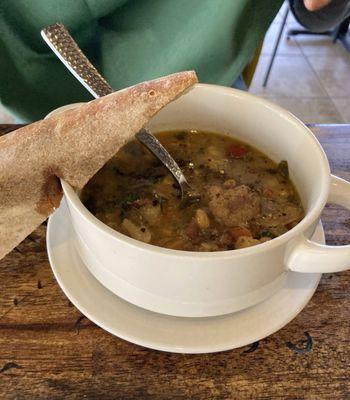 Vegetable beef soup