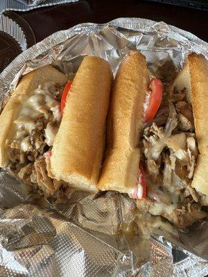 Chicken Cheese Steak Sub