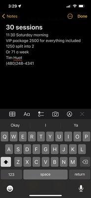 If you need Tim Huots number