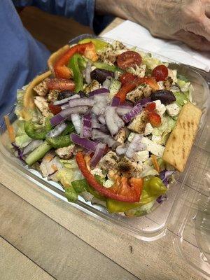 Greek Grilled Chicken Salad