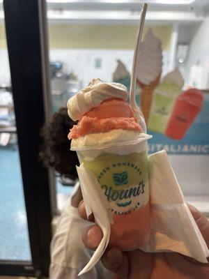 Watermelon gelati