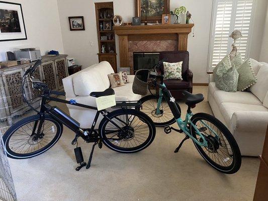 New e bikes !